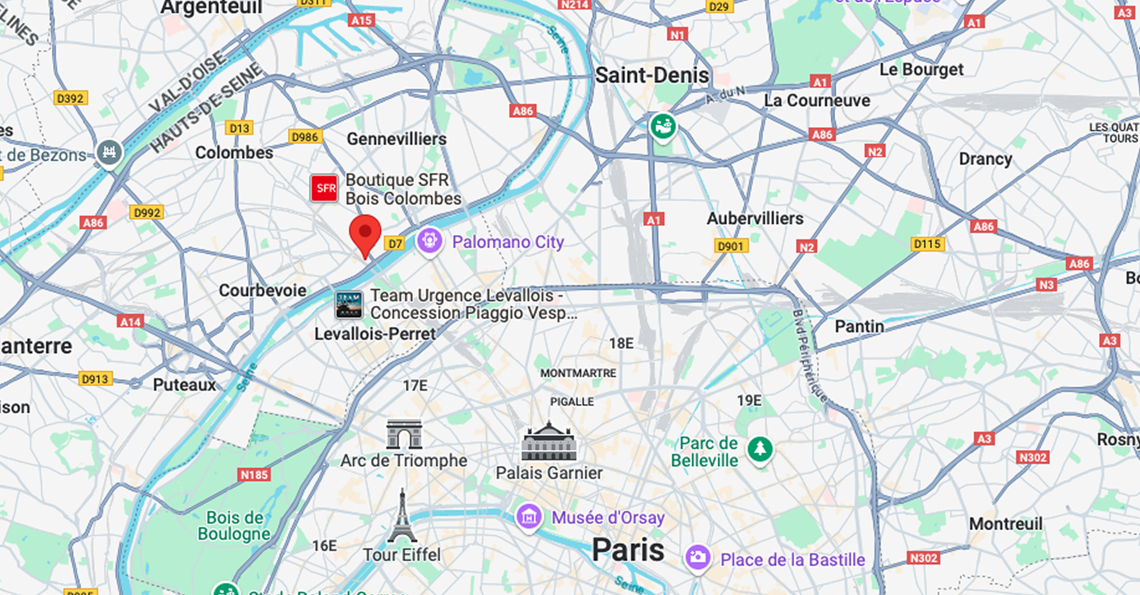 Carte de localisation